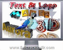 aurora-3d-text-logo-maker-200130-tam-surum-indir