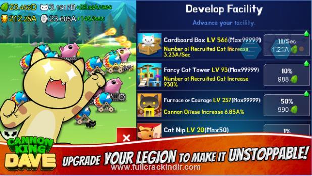 cannon-king-dave-apk-mod-altin-v132-indir