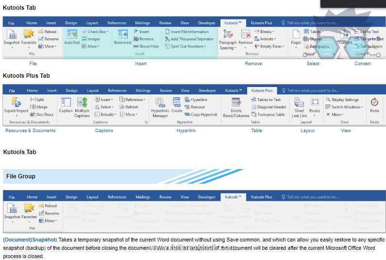 kutools-for-word-v900-tam-indirme