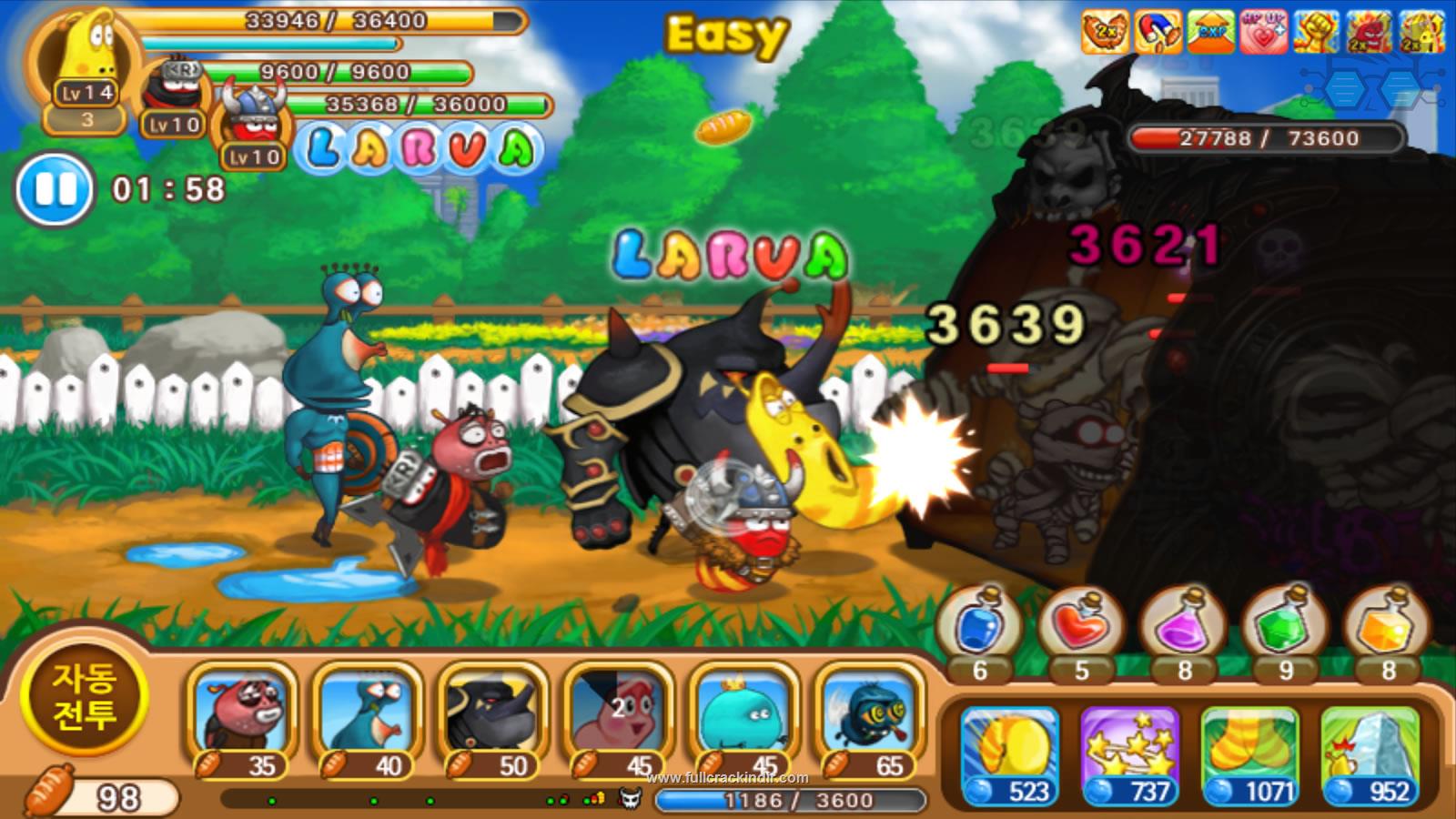 larva-heroes-episode-2-apk-197-mod-hile-indir-android