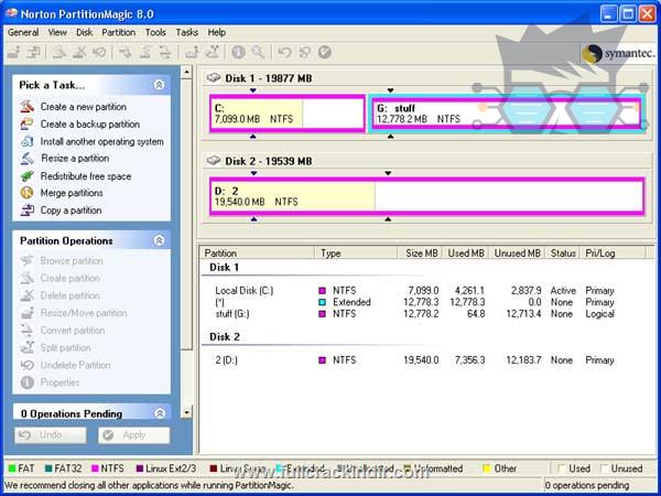 norton-partition-magic-805-boot-cd-tam-surum-seri-no-su-indir