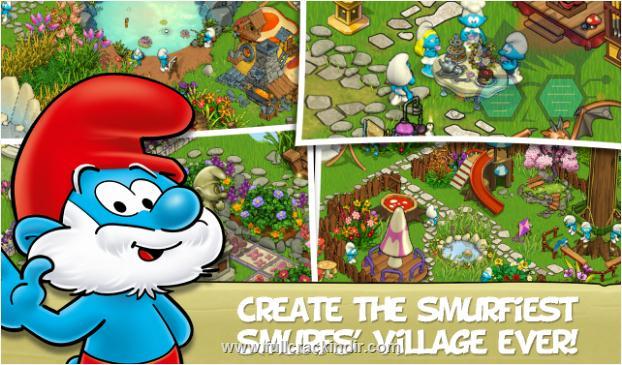 smurfs-village-magical-meadow-v1910-mod-para-ile-apk-indir