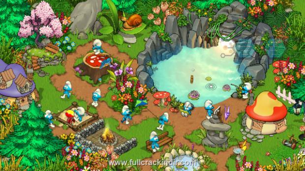 smurfs-village-magical-meadow-v1910-mod-para-ile-apk-indir