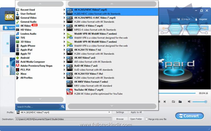 tipard-4k-uhd-converter-9238-yuksek-kalite-video-donusturme-programi-indir