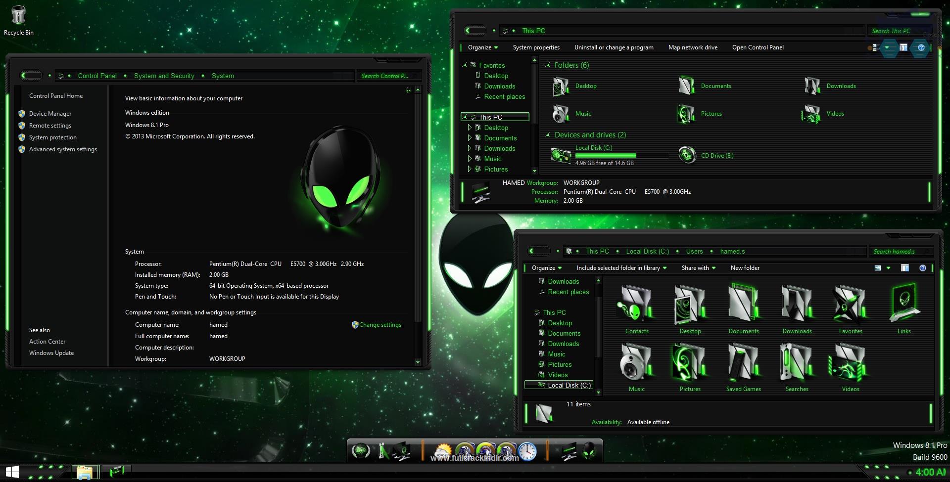 windows-alien-yesil-deri-paket-temasini-v30-turkce-indir